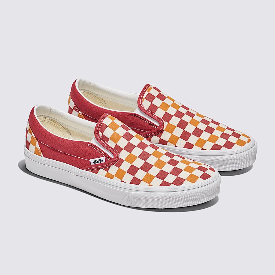 SLIP ON checkerboard red/white - Image 2