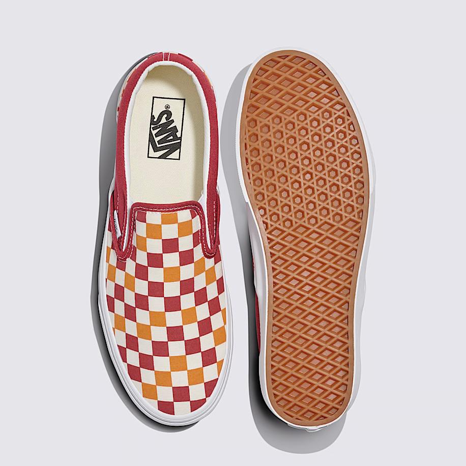 SLIP ON checkerboard red/white - Image 5