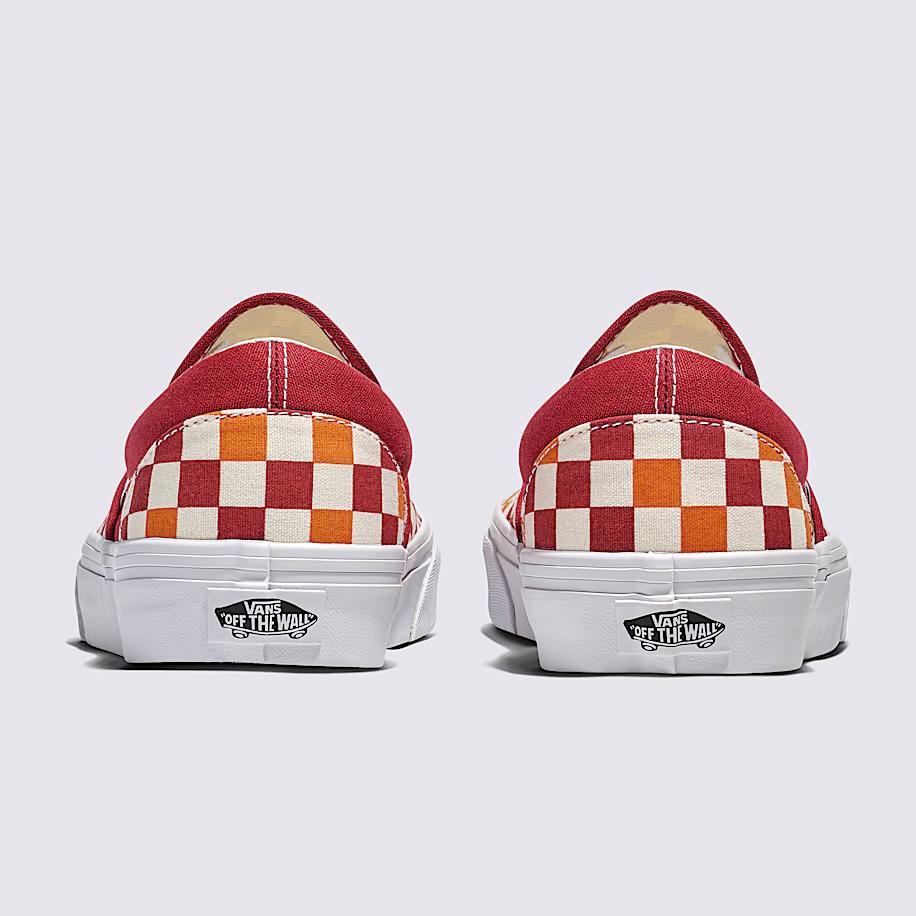 SLIP ON checkerboard red/white - Image 3